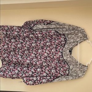 Woman butterfly blouse